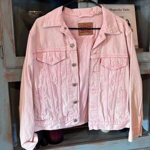 Levi’s pink Jean jacket